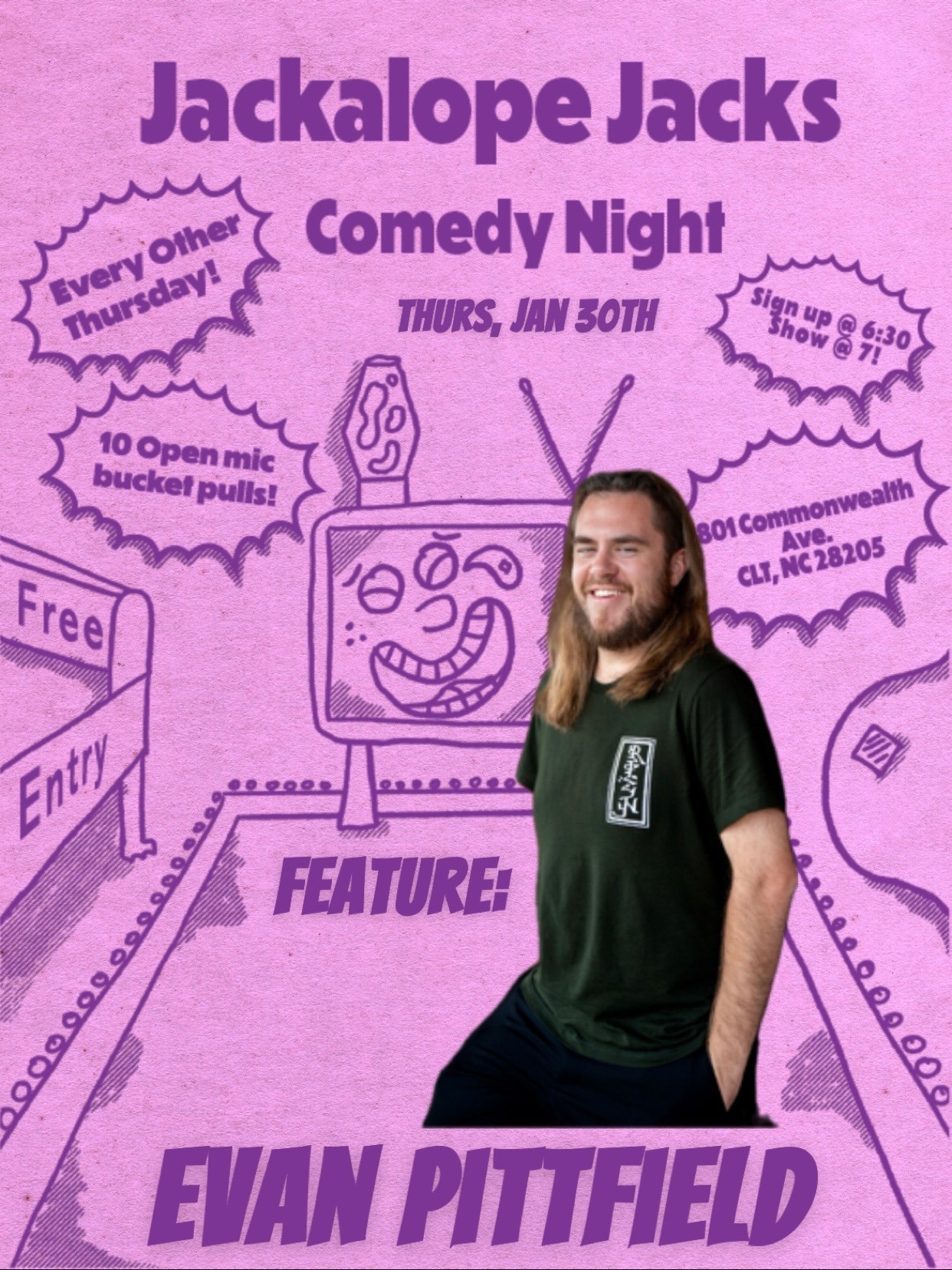 Jackalope Jacks Show Flyer