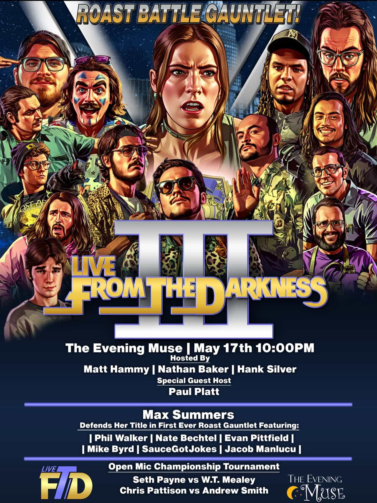 Live from the Darkness Roast Battle