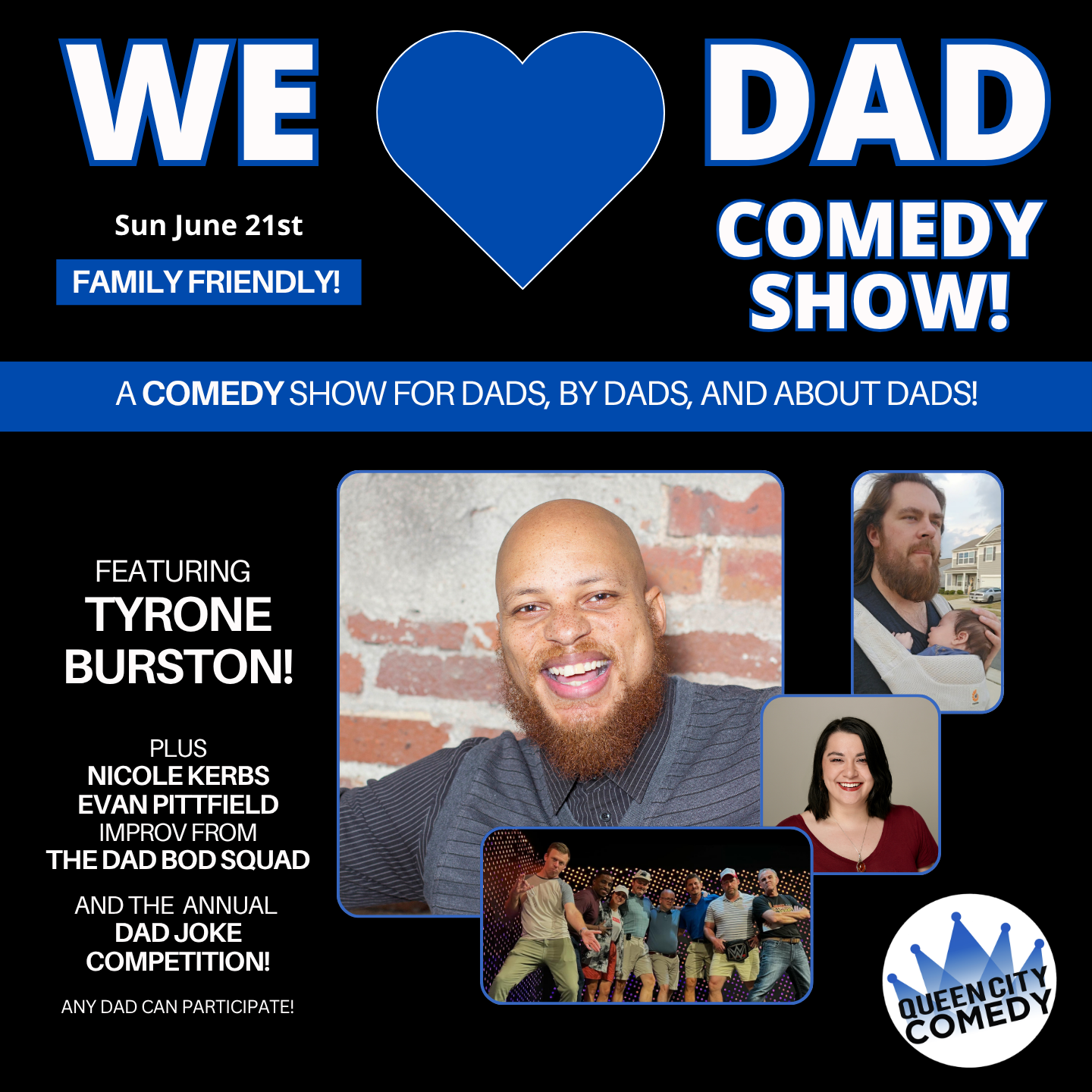 We Love Dads Comedy Show